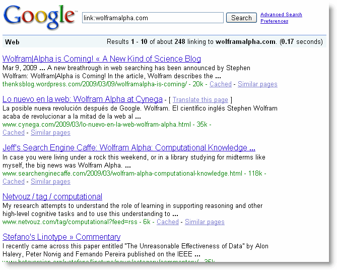 wolfram-links